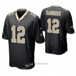 Maglia NFL Game New Orleans Saints Emmanuel Sanders Nero