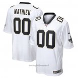 Maglia NFL Game New Orleans Saints Tyrann Mathieu Bianco