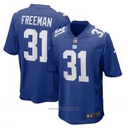 Maglia NFL Game New York Giants Devonta Freeman Blu
