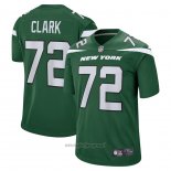 Maglia NFL Game New York Jets Cameron Clark Verde