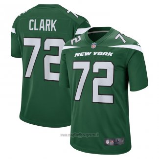 Maglia NFL Game New York Jets Cameron Clark Verde