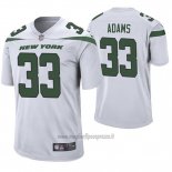 Maglia NFL Game New York Jets Jamal Adams Bianco 60 Anniversario