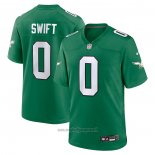 Maglia NFL Game Philadelphia Eagles D'andre Swift Alternato Verde