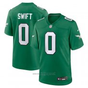 Maglia NFL Game Philadelphia Eagles D'andre Swift Alternato Verde