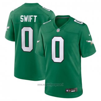 Maglia NFL Game Philadelphia Eagles D'andre Swift Alternato Verde