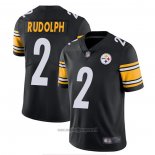 Maglia NFL Game Pittsburgh Steelers 2 Mason Rudolph Nero Bianco