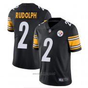 Maglia NFL Game Pittsburgh Steelers 2 Mason Rudolph Nero Bianco