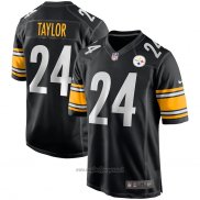 Maglia NFL Game Pittsburgh Steelers Ike Taylor Retired Nero