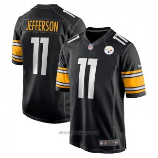 Maglia NFL Game Pittsburgh Steelers Van Jefferson Nero