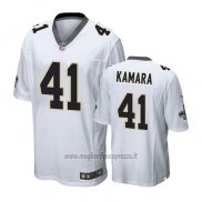 Maglia NFL Game Saints Alvin Kamara Bianco