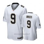 Maglia NFL Game Saints Drew Brees Bianco