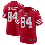 Maglia NFL Game San Francisco 49ers Chris Conley 84 Rosso