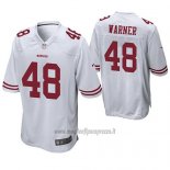 Maglia NFL Game San Francisco 49ers Frojo Warner Bianco