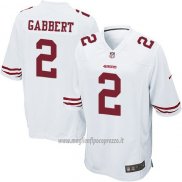 Maglia NFL Game San Francisco 49ers Gabbert Bianco