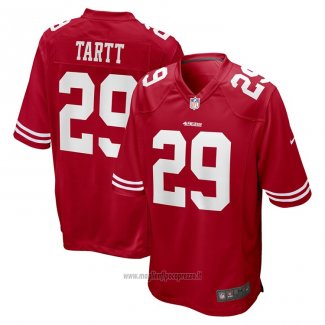 Maglia NFL Game San Francisco 49ers Jaquiski Tartt Rosso