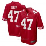 Maglia NFL Game San Francisco 49ers Nathan Gerry Rosso
