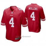 Maglia NFL Game San Francisco 49ers Nick Mullens Rosso