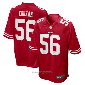 Maglia NFL Game San Francisco 49ers Samson Ebukam Rosso