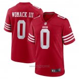 Maglia NFL Game San Francisco 49ers Samuel Womack III Rosso