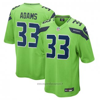 Maglia NFL Game Seattle Seahawks Jamal Adams Verde