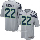 Maglia NFL Game Seattle Seahawks Prosise Grigio