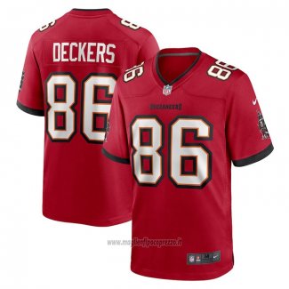 Maglia NFL Game Tampa Bay Buccaneers Evan Deckers Rosso