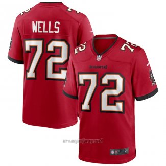 Maglia NFL Game Tampa Bay Buccaneers Josh Wells Rosso