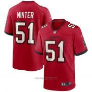 Maglia NFL Game Tampa Bay Buccaneers Kevin Minter Rosso