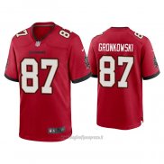 Maglia NFL Game Tampa Bay Buccaneers Rob Gronkowski Rosso