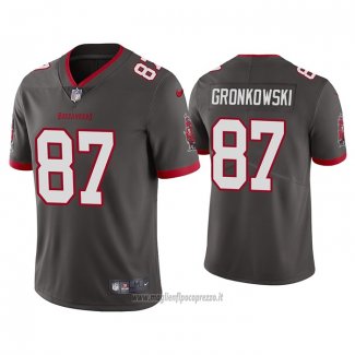 Maglia NFL Game Tampa Bay Buccaneers Rob Gronkowski Vapor Grigio