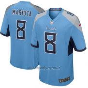 Maglia NFL Game Tennessee Titans 8 Marcus Mariota 2018 Blu