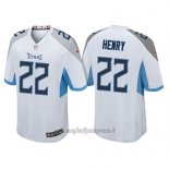 Maglia NFL Game Tennessee Titans Derrick Henry 2018 Bianco