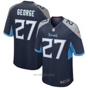 Maglia NFL Game Tennessee Titans Eddie George Retired Blu