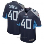 Maglia NFL Game Tennessee Titans Kamalei Correa Blu