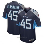 Maglia NFL Game Tennessee Titans Khari Blasingame Blu