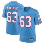 Maglia NFL Game Tennessee Titans Mike Munchak Throwback Retired Blu