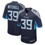 Maglia NFL Game Tennessee Titans Terrance Mitchell Home Blu