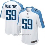 Maglia NFL Game Tennessee Titans Woodyard Bianco