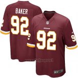 Maglia NFL Game Washington Commanders Baker Rosso