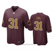 Maglia NFL Game Washington Commanders Kamren Curl Alternato Rosso