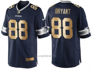 Maglia NFL Gold Game Dallas Cowboys Bryant Profundo Blu