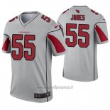 Maglia NFL Legend Arizona Cardinals 55 Chandler Jones Inverted Grigio
