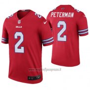Maglia NFL Legend Buffalo Bills Nathan Peterman Rosso Color Rush