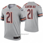 Maglia NFL Legend Chicago Bears 21 Ha Ha Clinton Dix Inverted Grigio