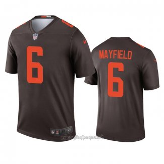 Maglia NFL Legend Cleveland Browns Baker Mayfield Alternato 2020 Marrone