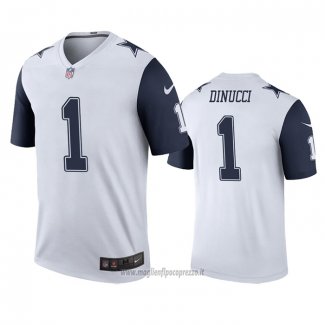 Maglia NFL Legend Dallas Cowboys Ben Dinucci Bianco Color Rush