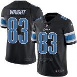Maglia NFL Legend Detroit Lions Wright Nero