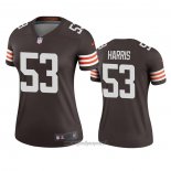 Maglia NFL Legend Donna Cleveland Browns Nick Harris Marrone