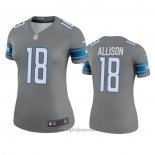 Maglia NFL Legend Donna Detroit Lions Geronimo Allison Grigio Color Rush