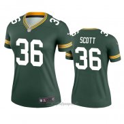 Maglia NFL Legend Donna Green Bay Packers Vernon Scott Verde